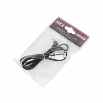 Kicx AUX352RCA Провод AUX 3.5 Jack - 2 RCA ( 1 м ) - 1