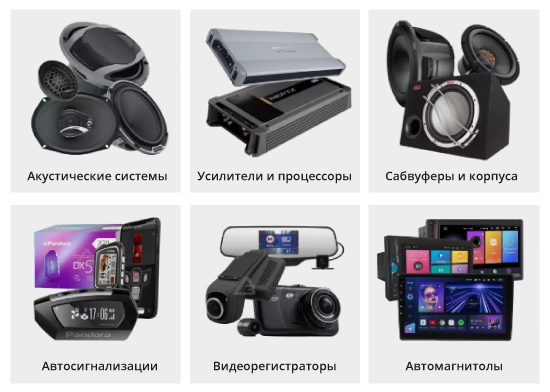 Поставка автоакустики для автосалонов